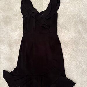 Hello Molly Carrying Your Love Black Dress, 4/Small